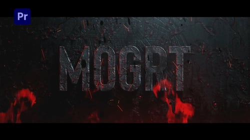 Horror Trailer Titles MOGRT