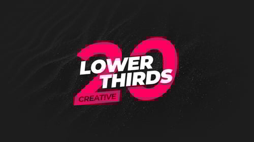 Creative Lower Thirds
