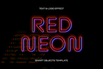 Neon Text & Logo Effect