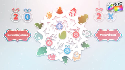Paper Christmas for FCPX