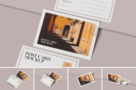 Postcard Mockup