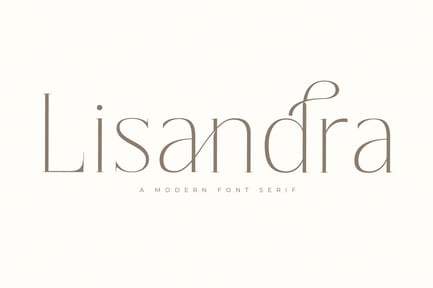 Lisandra Modern Serif Font