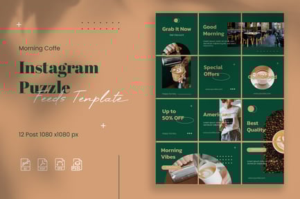 Instagram Puzzle – Morning Coffee