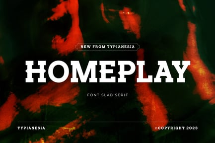 Homeplay – Modern Sport Game Slab Serif
