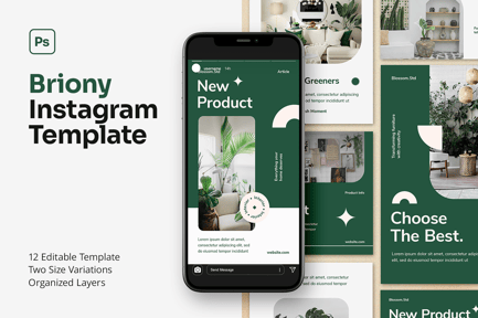 Instagram Template – Briony