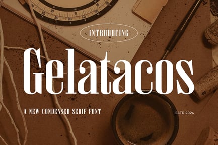 Gelatacos – Classy & Stylish Serif
