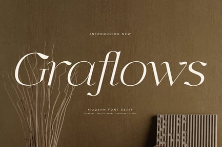 Graflows Modern Serif Font