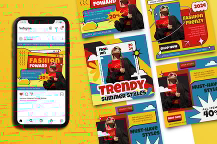 Fashion Instagram Post Template