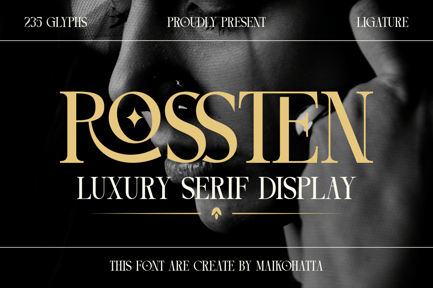 Rossten – Luxury Serif Display