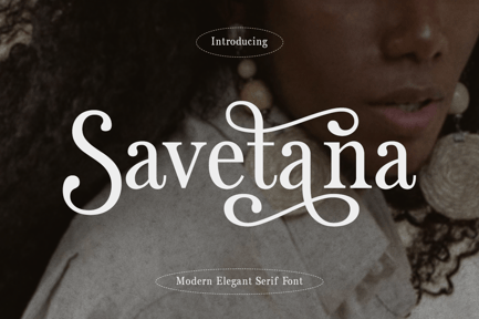 Savetana – Modern Bohemian Serif