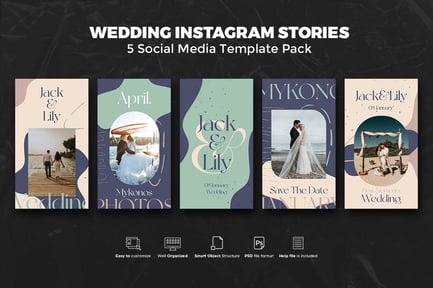 Wedding Instagram Stories