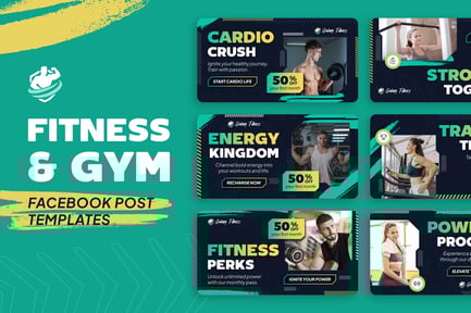 Facebook Banners – Fitness and Gym
