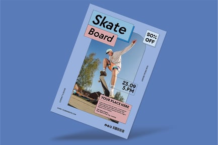 Skateboard Sale Flyer
