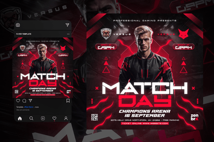 E-Sports Flyer Template