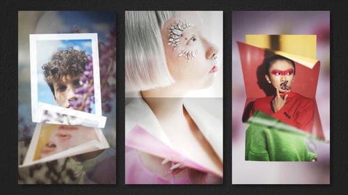 Fold Pages Slideshow Vertical Transitions