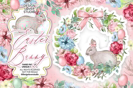 Cute Easter Bunny design