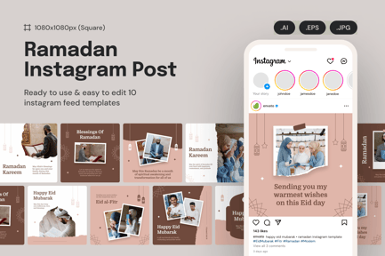 Ramadan Instagram Post