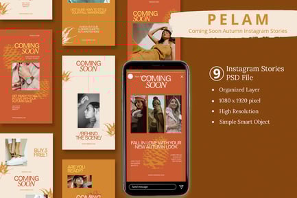 Pelam – Coming Soon Autumn Sale Instagram Story