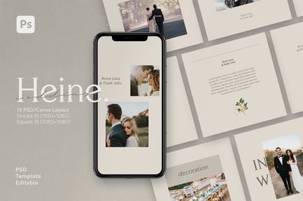 Heine Social Media Templates