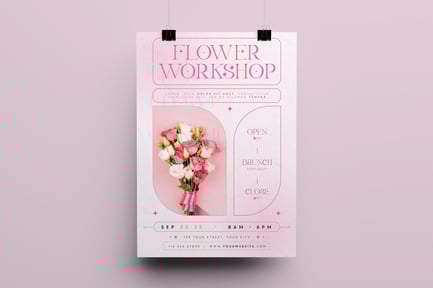 Flower Workshop Flyer