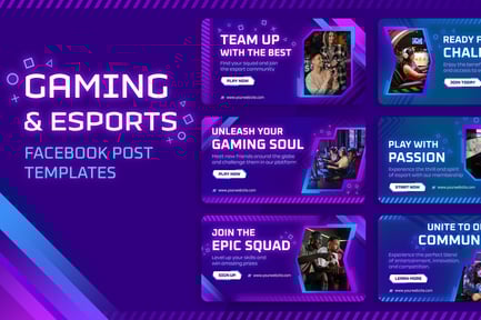 Facebook Banners – Gaming