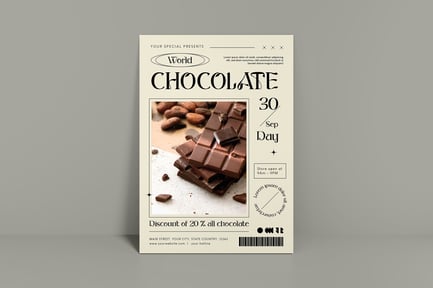 World Chocolate Day Flyer
