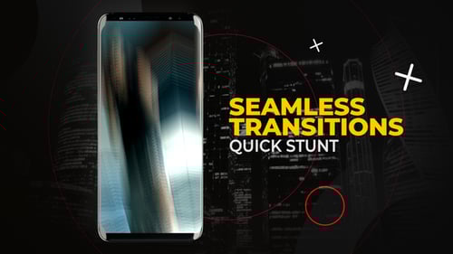 Vertical Quick Stunt Transitions | After effects