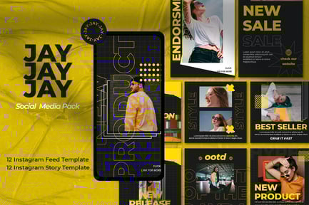 JAY Instagram Template