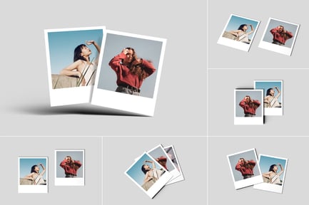 Polaroid Photo Mockups