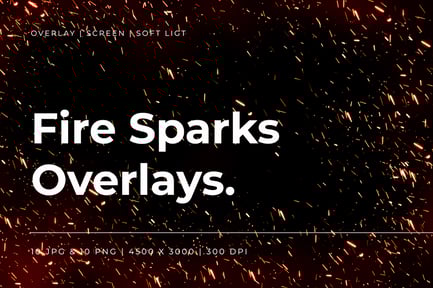 Fire Sparks Overlays