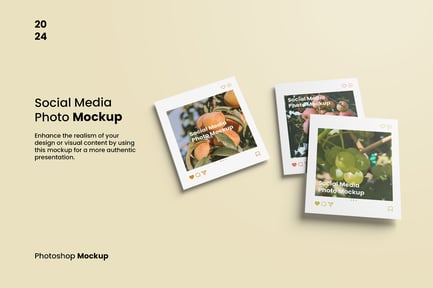 Social Media Photo Mockup