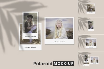Polaroid Fhoto Mockup 02