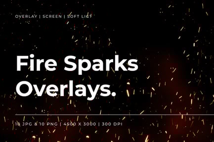 Fire Sparks Overlays