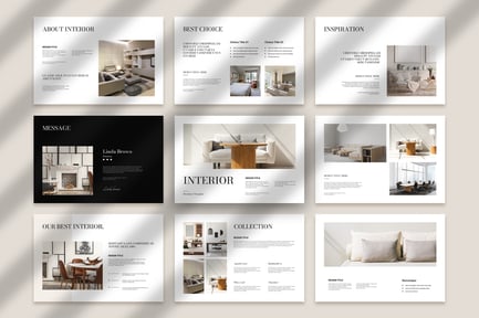 Interior Brochure Landscape Template