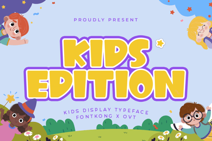 Kids Edition – Kids Display Typeface