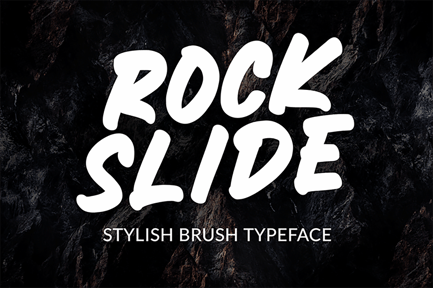Rockslide – Motion Font