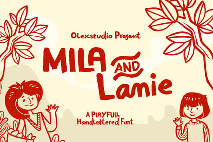 Mila and Lanie – Handlettered