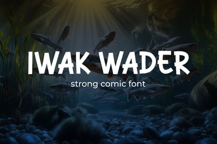 Iwak Wader – Strong Comic Font