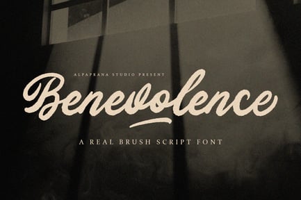 Benevolence – Brush Script