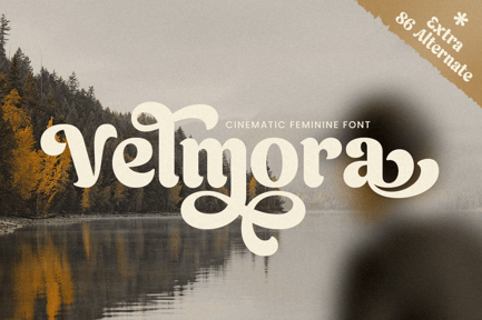 Velmora – Cinematic Feminine Font