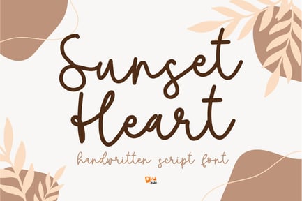Sunset Heart