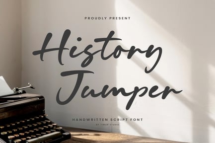 History Jumper – Handwritten Script Font TT