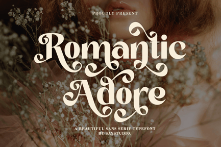 Romantic Adore – Luxury Clean Font