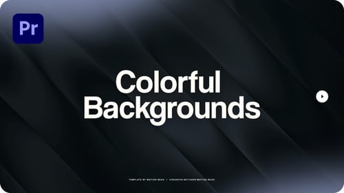 Colorful Backgrounds For Premiere Pro