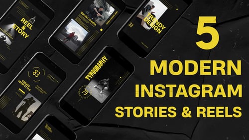 Modern Instagram Stories and Reels PrPro