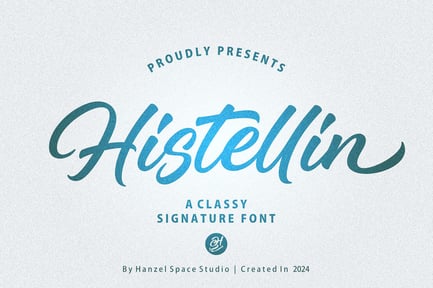 Histellin Script Font