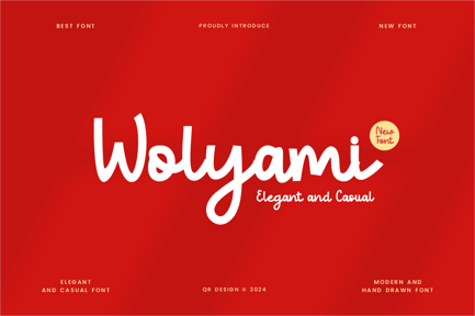 Wolyami – Elegant & Casual Font
