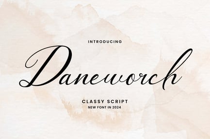 Daneworch Classy Sript Font
