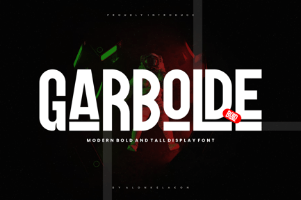 Garbolde Bold & Tall Font