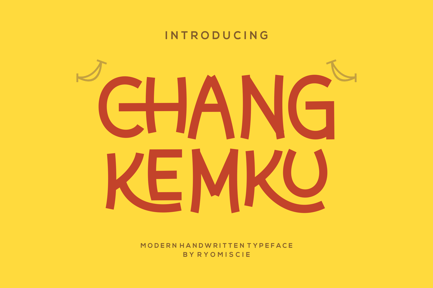 Changkemku – Modern Handwritten Typeface